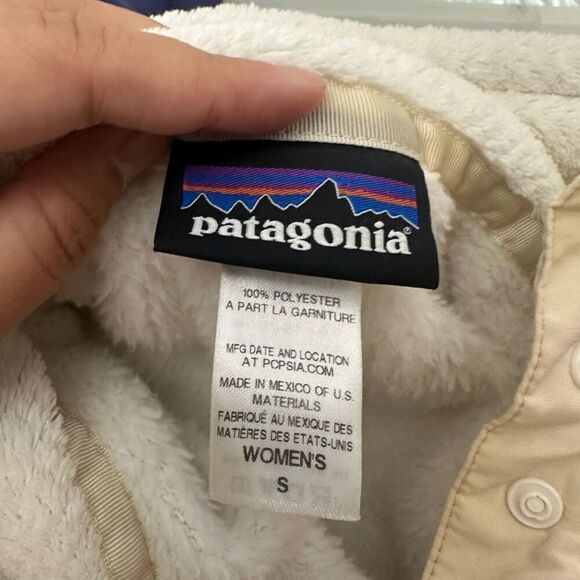 Patagonia Worn Wear Women's Re-Tool Snap-T Fleece Pullover Sweater sz small‎ - Picture 6 of 10